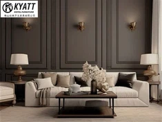 Dekoratív faragott falpanelek